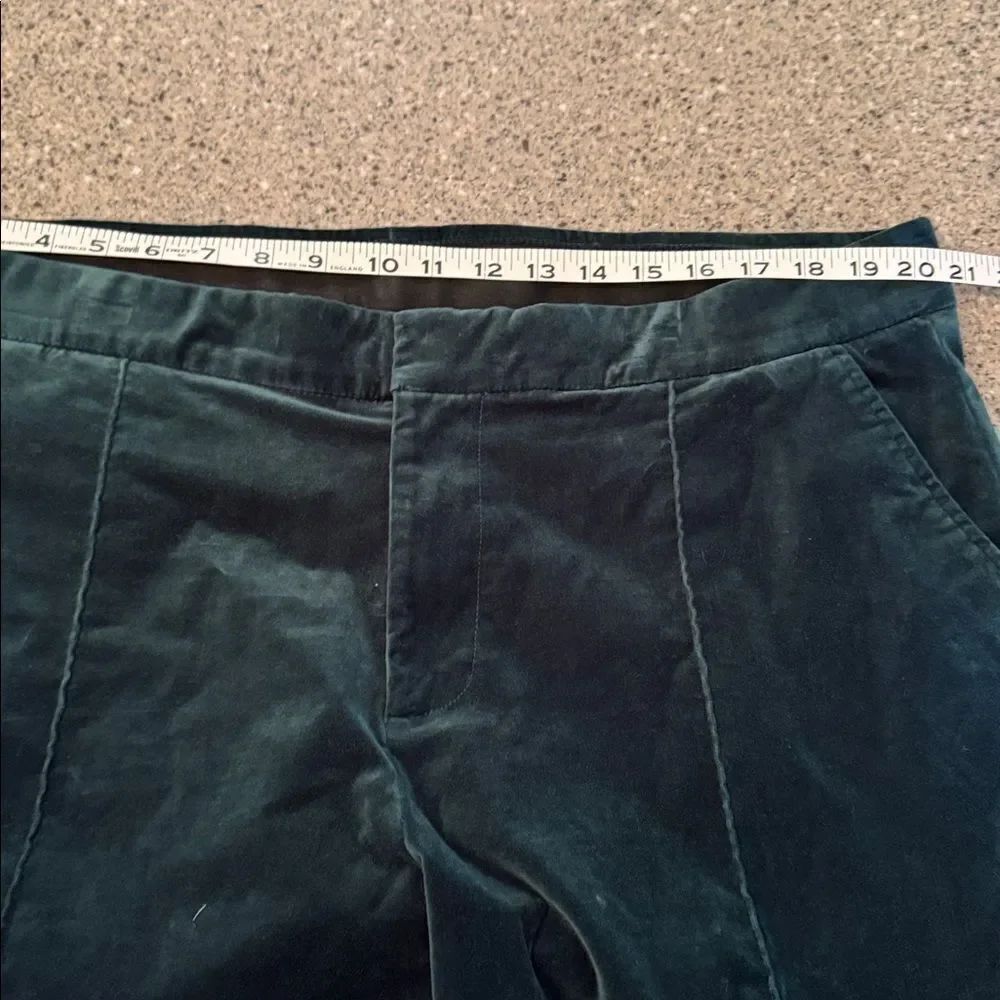 LANDS' END Velvet High Rise Pintuck Pants - Picture 6 of 15